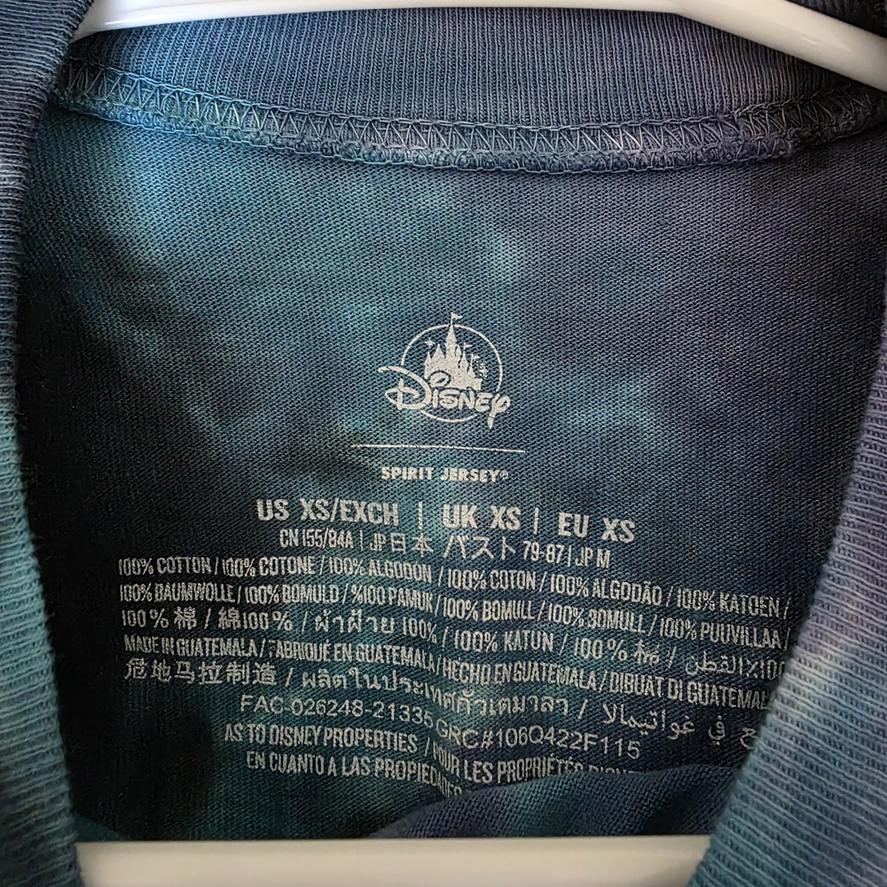 Disney's Haunted Mansion Glow-In-Dark, Tie-Dye Spirit Jersey - Picture 3 of 3
